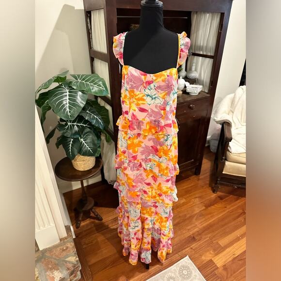 WAYF With Love Tiered Maxi Dress - Picture 4 of 13